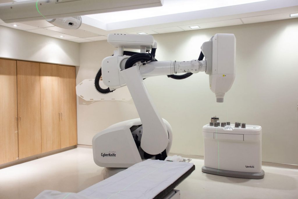 The CyberKnife robot