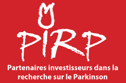 Logo PIPR en blanc sur fond rouge