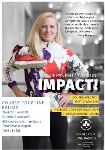 French Summary of the 2018-2019 Run for a Reason at The Ottawa Hospital Foundation