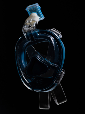 face mask with 3D printed valve