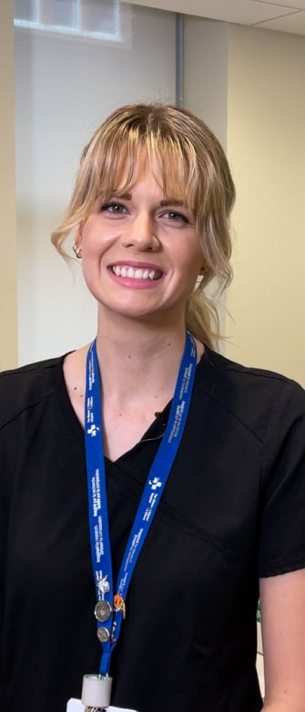 Shannon Curran, registered nurse at The Ottawa Hospital.