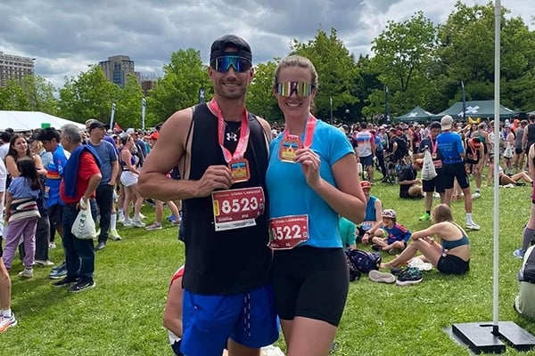 Jill and Kyle Run for a Reason