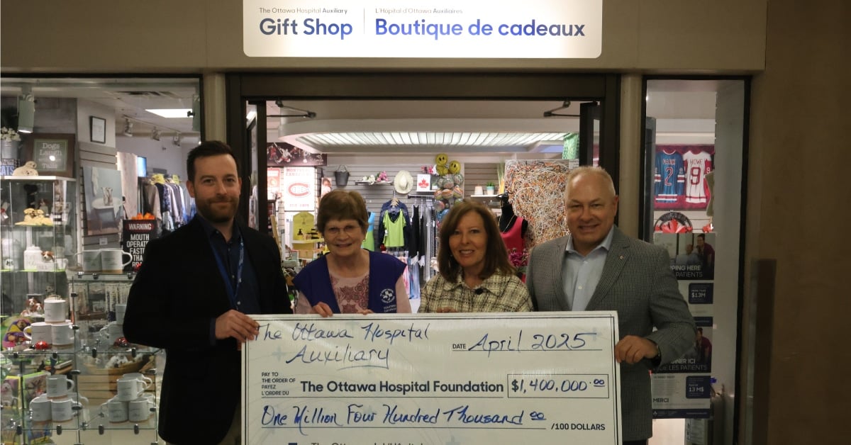 TOH Auxiliary June — The power of community: TOH Auxiliary donates $1.425M to support patients