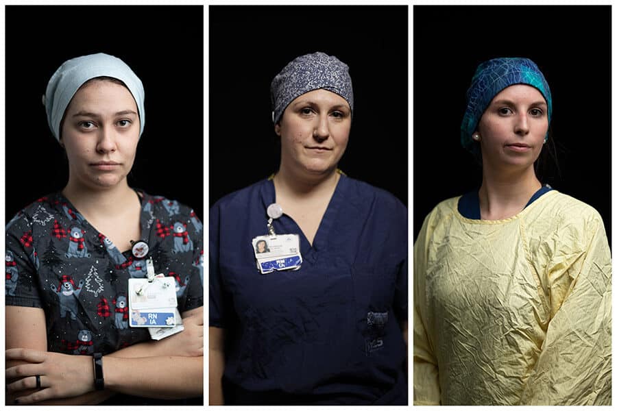 Members of a care team at The Ottawa Hospital